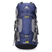 60L Waterproof Backpack with Rain Cover